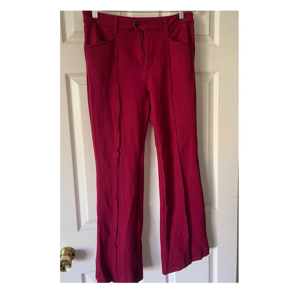 Hot pink Anthropologie pants